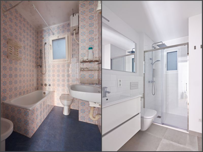 Wide Bathroom Transformations